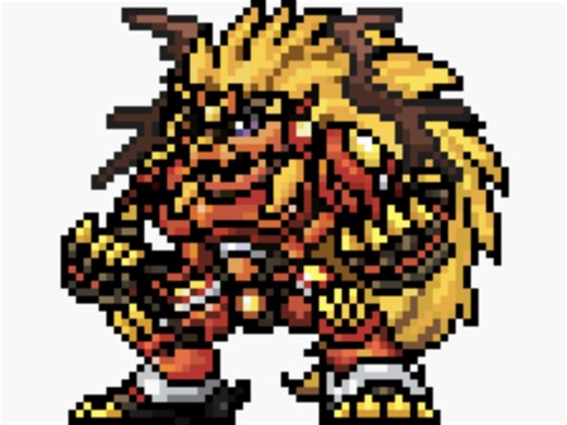 《VC像素画(VC PixelArt)》数码宝贝图鉴（00762）阿波罗兽