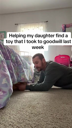 They don’t wanna play with it until you donate it 😂 #toys #goodwill #daughter #tiktok #fyp