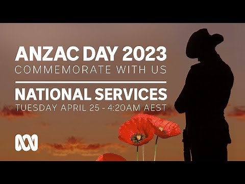 LIVE: National Commemorative Dawn Services | Anzac Day 2023 🎖️ | OFFICIAL BROADCAST | ABC Australia