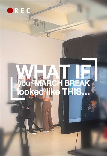 #POV: your March Break is actually creative 👀🔥 🎬 Film 🎭 Acting 🎨 Design 💻 Animation & VFX 💄 Makeup FX 🎧 Sound Design 2-day workshops at Vancouver Film School | Ages 15–18 | No experience needed Spots are limited ⏳ #CreativeBreak #MarchBreakIdeas #VFS #FutureCreators