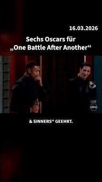 "One Battle After Another" by Paul Thomas Anderson has won six #Oscars.