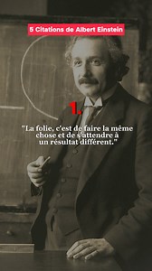 #LeSaviezVous 🟠 5 citations de Albert Einstein | Faire Ensemble