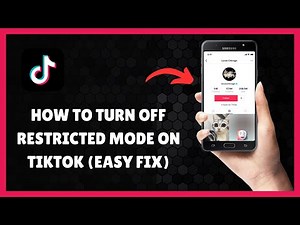 How to TURN OFF RESTRICTED MODE on TIKTOK (Easy Fix)