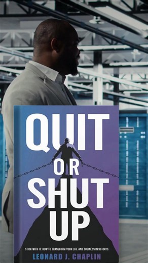 How to Change Your Life in 90 Days | Build Better Habits, Discipline & Confidence Where could you be 90 days from today? Imagine becoming healthier. Stronger. More disciplined. Growing your business. Improving your finances. Drawing closer to God. Building routines that finally stick. Your future isn’t built in one giant leap; it’s built one decision at a time. Quit or Shut Up is more than a book. It’s the doorway to becoming the person you’ve been praying, planning, and preparing to be. 📖 Laun