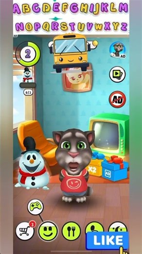 Talking Tom Teaches ABCs | Cute & Fun | Alphabet song #talkingtom