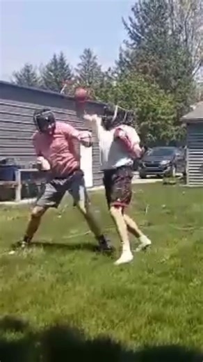 backyard boxing #boxing #boxingclub #motivation #boxinggym