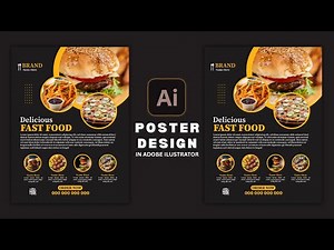 Poster Design in Adobe Illustrator | Step-by-Step Tutorial for Beginners