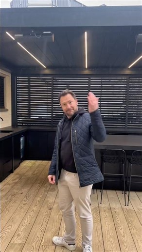 Tour through GOZNEY HQ outdoor kitchen with us 👀
