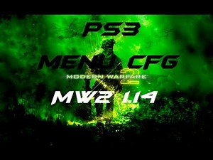 [Tuto de A a Z ] Menu CFG 1.14 | MW2 | PS3 | ( no jailbreak ) | MENU USB