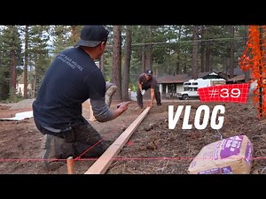 Layout And Marking The House Foundation With Chalk | BASICS