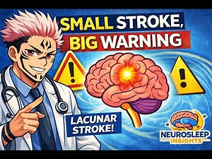 Lacunar Stroke Explained Simply | Small Stroke, Big Warning ⚠️