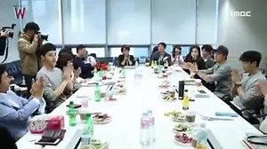 2.3K views · 309 reactions | W - Two Worlds 1st Script Reading | Lee Jong Suk's World | Facebook