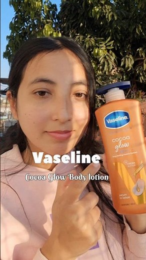 Vaseline body lotion review - Cocoa glow body lotion #bodylotion #vaseline #cocoa #glow #skincare