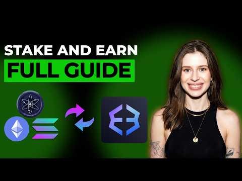 Stake and Earn on Exodus Wallet How to Stake ATOM SOL ETH [2026 Full Guide]