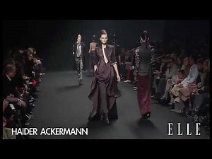 【ELLE TV JAPAN】ハイダー・アッカーマン 秋冬 2011-12
