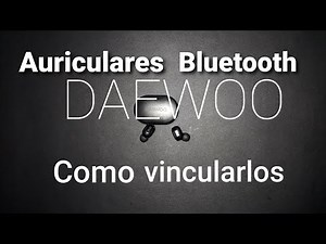 Como vincular Auriculares Bluetooth DAEWOO