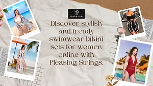 Exclusive Swimwear Bikini Sets for Women Online Pleasing Strings