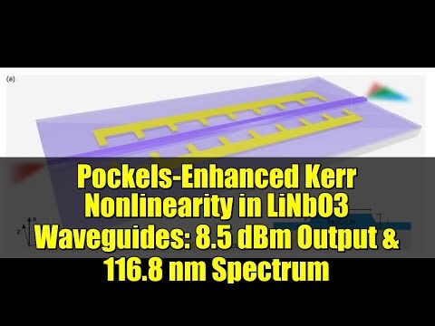 Pockels-Enhanced Kerr Nonlinearity in LiNbO3 Waveguides: 8.5 dBm Output & 116.8 nm Spectrum