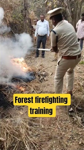 wildfires solutions demo in telangana forest department