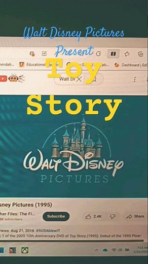 Walt Disney Pictures (1995) #PixarAnimationStudios