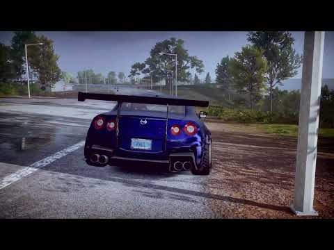 Fast & furious Paul walker 2009 nissan gtr r35