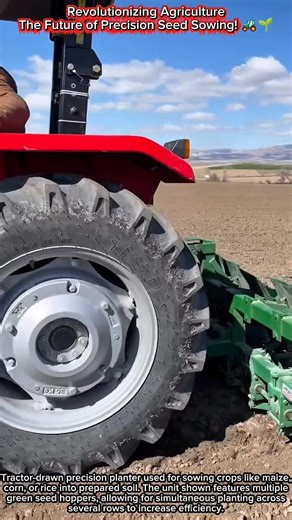 Revolutionizing Agriculture | The Future of Precision Seed Sowing! 🚜🌱