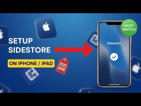 Install & Setup Sidestore on iPhone or iPad (2025) | Sidestore iOS Installation Guide