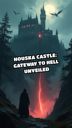 Is Houska Castle truly built over a gateway to hell? Discover the chilling legends and sinister secrets hidden in Czechia’s most mysterious fortress. #UrbanLegends #CreepyCastles #Czechia #Folklore #HauntedPlaces