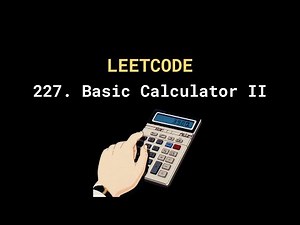 Leetcode 227. Basic Calculator II (3 solutions, Intro to grammars)