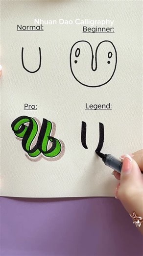 Nhuan Dao✨Calligraphy & Lettering❤️ on Instagram: "Vote Your Favorite in the Comments! 💬 #nhuandaocalligraphy #lettering"