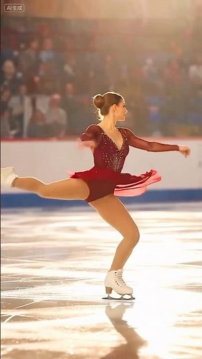 🔥 World’s Most Elegant Skater in Motion | Pure Art on Ice #figureskating #aiart