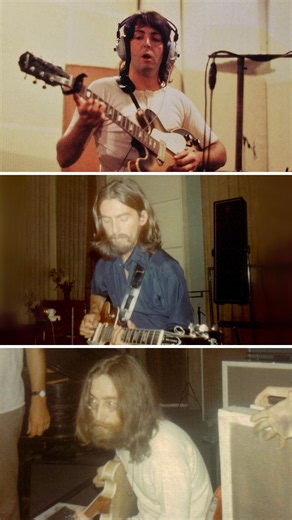 The End's isolated guitar solos #beatles #paulmccartney #georgeharrison #johnlennon