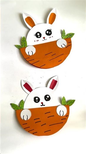 How To Make A Cute Bunny Craft!