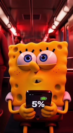 Spongebob battery 🪫 is low . . #spongebob #spongebobsquarepant #us#english #fy