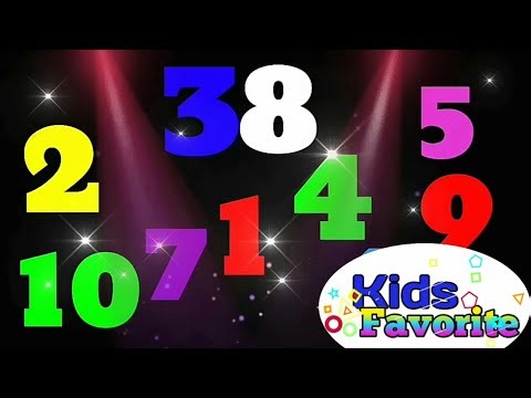 Easy to learn surprise numbers and Baby learning song Kindergarten Preschool Learning educational