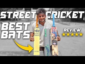 3 ULTIMATE Street Cricket Bats Review: Choosing the Perfect Bat for you | Cricket Product Review