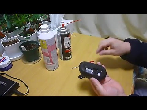 マイクロソフト マウスの分解メンテナンスの仕方