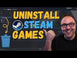 How to Uninstall Steam Games (Inside Steam App)