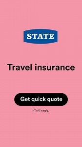 5.1K views | Going on a trip? Travel with your cover sorted. Get an instant online quote and buy now! | State Insurance | Facebook