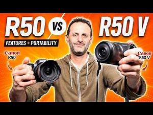 🔥 Canon EOS R50 vs R50 V 📸 Features & Portability Face-Off!