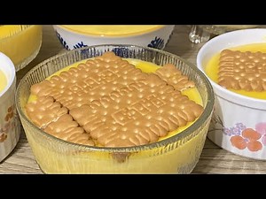 How to make custard with custard powder at home /simple and delicious recipe/ 😋😋