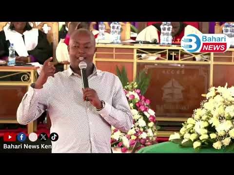 'NI ONE TERM! KASONGO MUST GO!' Embakasi Central MP Gathiru Mwangi roars as Gachagua watches!!