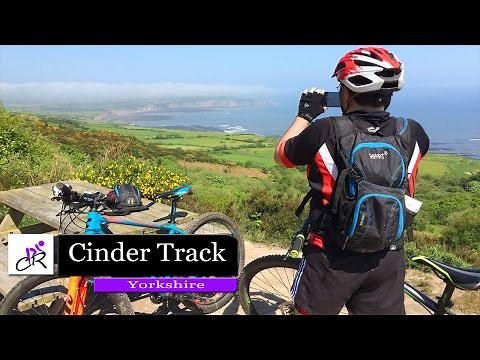 Riding The Cinder Track Whitby to Scarborough on NCN Route 1 2017