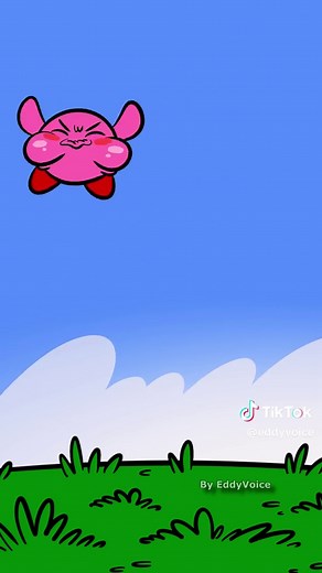 Pon el dedo y Kirby actuará #kirby #nintendo #reto #challenge #animacion