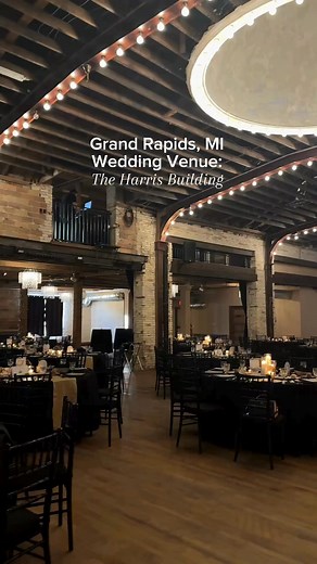 1.1K views | Grand Rapids, MI Wedding Venue: The Harris Building...