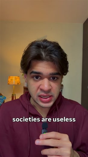 Vedant Kumar on Instagram: "Delhi University societies are a complete waste of time, do these three things instead #delhiuniversity #du #delhiuniversity🎓"