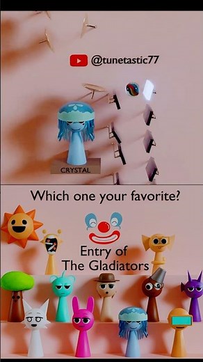 Sprunki : Entry of The Gladiators Played on Different Music Instrument