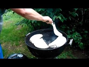 Giant Puffball Mushroom Harvesting & Grilling