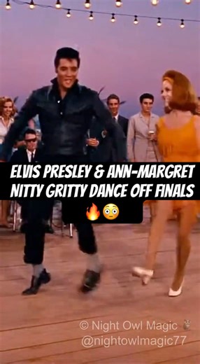 Elvis Presley & Ann-Margret Nitty Gritty Dance Off Finals 🔥😳 #shorts #viral #elvispresley
