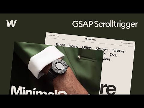 GSAP Scrolltrigger for Advanced Scroll Interactions in Webflow
